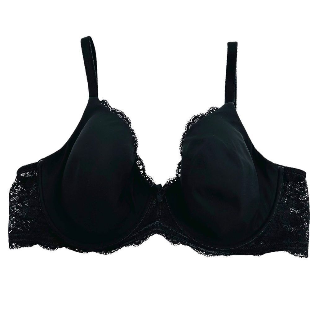 Victoria’s Secret black full coverage underwire bra size 38C